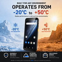 PDA Resistente con Android 14, UHF RFID, 14+64G, MC51, Pantalla de 6 Pulgadas, Escáner de Código de Barras 2D, IP67, NFC, Terminal Portátil