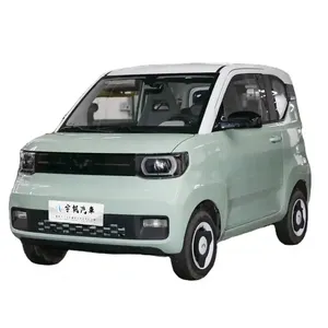 Wuling Hongguang Airbag Mini Ev 100km/h Lithium Battery Smart Car Mini 2022 High Speed Electric New Vehicle