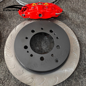 Juego de frenos de pinza de cuatro pistones traseros grandes de seis pistones delanteros de coche personalizables llantas de disco de alto carbono 18/19/20 pulgadas para Toyota LC200 - Product Image 6