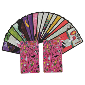 <span class=keywords><strong>Baraja</strong></span> de Tarot Personalizada con Bordes Plateados Impresos en Inglés al por Mayor - Product Image 2