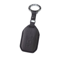 Étui pour clé de voiture Suzuki en PU grain de bois haut de gamme, toucher agréable, compatible OLIVER, résistant à l'usure, pour le commerce transfrontalier