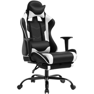 Fabrication de chaises de sport électronique, vente en gros, chaise gamer, fauteuil inclinable pas cher, chaise d'ordinateur PC, chaise de jeu en cuir avec repose-pieds - Product Image 1
