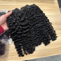 Extensions de cheveux vierges de haute qualité 15A, 100% cheveux humains, cheveux vierges vietnamiens, trame de cheveux bouclés crépus birmans