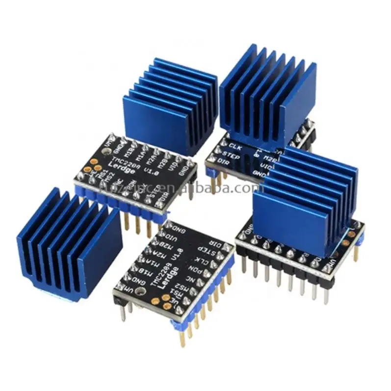 TMC2208 Stepper Motor Driver Super Silent With New Heat Sinks Replace TMC2100 for 3D Printer Parts