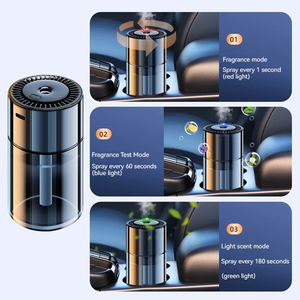<span class=keywords><strong>Diffuseur</strong></span> de Parfum Intelligent Portable et Rechargeable pour Voiture, Bouteille en Verre de Luxe 120 ml Rechargeable pour Parfum d'Ambiance - Product Image 6