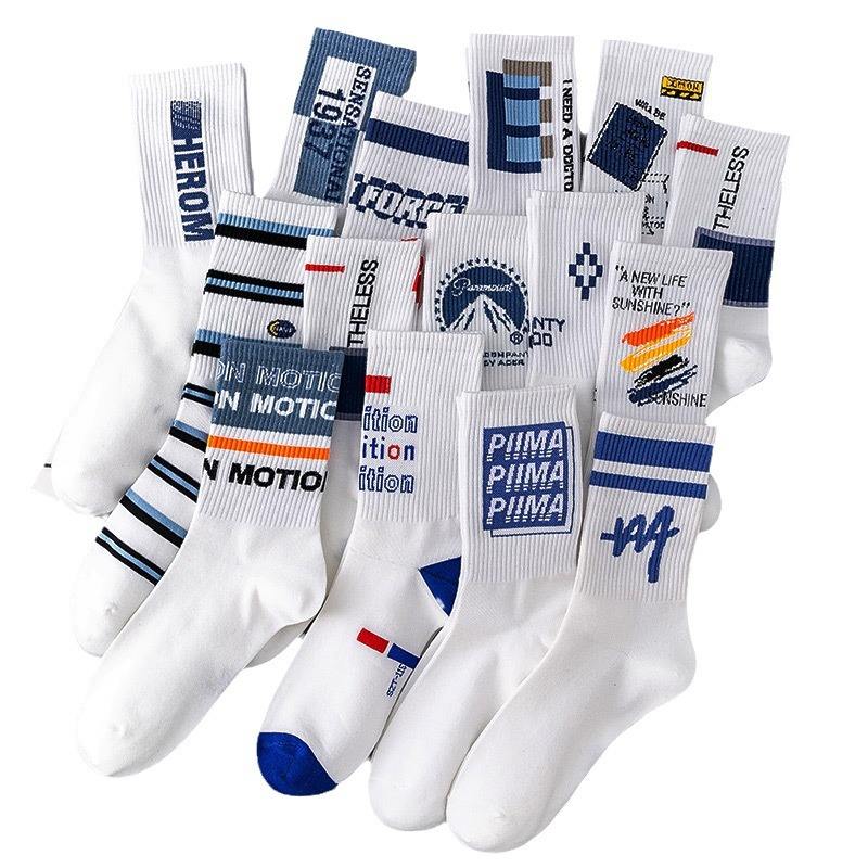 Wholesale Sweat-Absorbent Autumn Winter for Women Men Basketball Sports Crew Socks