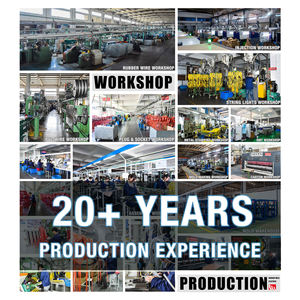 Linsheng 10 Amp 16/3 SJTW Extensión de bobinado duradero Cable de alimentación Carrete de cable retráctil con 4 salidas a tierra - Product Image 6