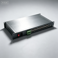 Servidor de Comunicación Serial Multipuerto Cloudlink, Tipo Montaje en Rack 1U, Conversión de Protocolo RS232 RS485 TCP/IP Industrial
