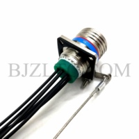 ZLTC ARINC 801 D38999 seri Fiber Optic 15 #6Cores penghubung kabel optik Rakitan