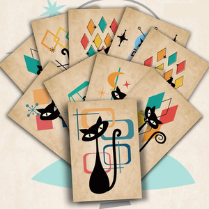 JAIIMAN Set di 20 <span class=keywords><strong>Cartoline</strong></span> Personalizzabili Serie Animali, Carte Decorative per Pittura e Lavori di Carta - Product Image 2