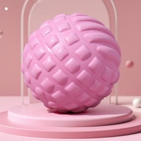 Ballon de massage fascia en EVA pour relaxation musculaire, acupression plantaire, points de déclenchement cervicaux, massage tactile unisexe type hérisson