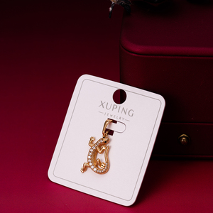 Xuping Đồ Trang Sức Động Vật Mèo Con Chó Cá Heo Con Bướm Con Chuồn Voi Cá Heo Zirconia Thời Trang Rapper Cá Nhân Mặt Dây Chuyền Charms - Product Image 2