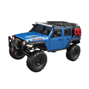 Juguetes/12/13/14 1/10 2,4G 4WD RC Car Full Proporcional Rock Crawler <span class=keywords><strong>RUBICON</strong></span> LED Light Climbing Truck Vehicle - Product Image 3