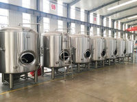 Réservoir à bière brillant en acier inoxydable de 1000L, 2000L, 3000L, 5000L pour le stockage de la bière