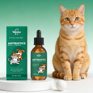 Suplemen Cair <span class=keywords><strong>Oral</strong></span> 60ml untuk Anjing dan Kucing, Mengatasi Infeksi Bakteri Spesifik, OEM untuk Hewan Peliharaan - Product Image 2