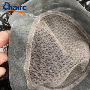 Sistema Capilar para <span class=keywords><strong>Hombre</strong></span> con Encaje Suizo y Borde de PU, <span class=keywords><strong>Cabello</strong></span> 100% Humano, Fácil de Aplicar, Textura Similar a la Piel, para la Pérdida de <span class=keywords><strong>Cabello</strong></span> en Hombres - Product Image 2