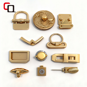 चेंजकिन Dl0056 कस्टमाइज्ड बैग डिज़ाइन हैंडबैग मोड़ मोड़ लॉक धातु हार्डवेयर बैग और सामान के लिए - Product Image 1