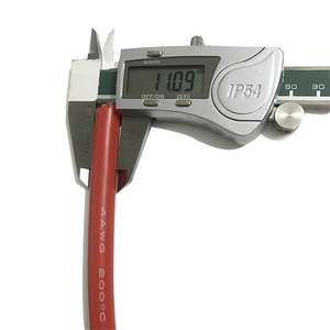 SY 4AWG 5000/0.08mm O.D.11mm <span class=keywords><strong>TPC</strong></span> Conductor Automotriz Cable de silicona flexible - Product Image 3