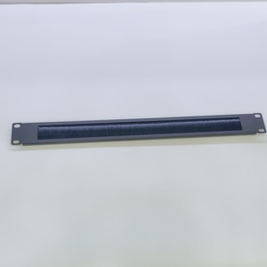 แผงปิดช่องว่างแบบกันฝุ่นคุณภาพสูง ขนาด 19 นิ้ว 1U ผลิตจากเหล็กแผ่นรีดเย็น สีดำ สำหรับตู้เน็ตเวิร์ค - Product Image 4