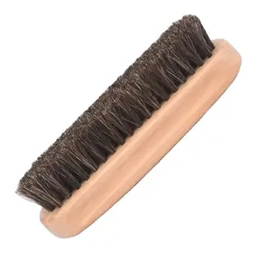Wholesale custom LOGO high horse wooden horsetail mane comb horse racing care comb brush set for horse