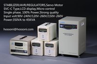 Stabilisateur (AVR) HOSSONI, SVC-C2000VA / 2KVA, 40 ans d'expérience en usine, protection multifonctionnelle LED/LCD, fil de cuivre de haute qualité, 110V/200V