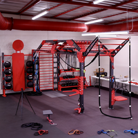 Equipo de entrenamiento de fuerza ninja Guerrero multifuncional comercial personalizado gimnasio interior equipo de fitness