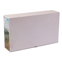 Boîte à livres magnétique personnalisée avec insertion EVA, papier d'art, emballage cadeau rigide avec revêtement UV pour l'électronique et les accessoires de téléphone portable