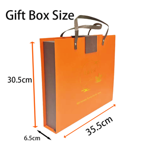 Caja de Regalo de Cartón con Textura Ecológica y Cierre Magnético <span class=keywords><strong>para</strong></span> Pastel de Luna, con Logotipo Estampado en Lámina - Product Image 2