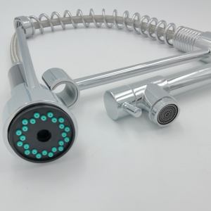 Torneira Com Mola Monocomando Duas Bicas De Bancada Miami - Product Image 6