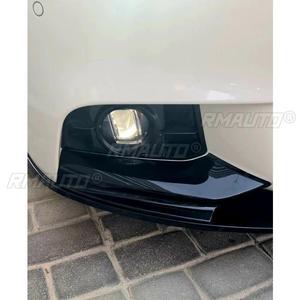 <b>Car</b> Front Bumper Lip <b>for</b> BMW F10 5 Series 535i 528i M Sport 2011-2016 Body Kit Aprons Trim <b>Diffuser</b> Splitters Carbon Fiber Style - Product Image 3