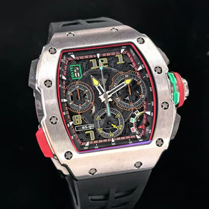 Montre en titane de qualité supérieure personnalisé<span class=keywords><strong>e</strong></span>, diamètre du boîtier 44,50 x 49,94 mm, mouvement à remontage automatique, montre de luxe tendance, montre pour homme 65-01 - Product Image 2