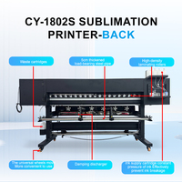 Nouveau Produit Tissu Textile Machine D'impression Bannière Traceur Vinyle Autocollant 160cm 180cm Multicolore Toile Sublimation Imprimante