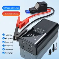 Démarreur de saut d'urgence de voiture de haute qualité et pompe à Air Combo 600A Power Bank multifonction à courant de crête offre spéciale
