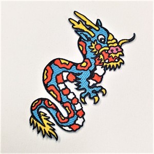 Patchs de broderie personnalisés pour vêtements, Offre Spéciale à coudre sur le fer sur Merrow, bordure découpée à chaud No quantité minimale de commande, personnage de dessin animé Dragon <span class=keywords><strong>papillon</strong></span> - Product Image 2