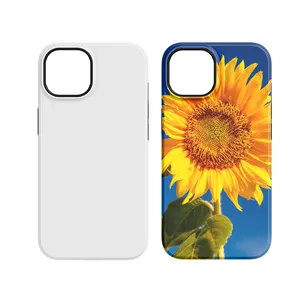 صخرة الفضاء الحالات الهاتف فارغة التسامي الحالات الهاتف 3D تبو بكيس 2 في 1 صعبة فارغة غطاء المحمول - Product Image 3