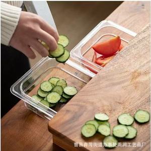 Tabla de Cortar de Madera de Acacia con Cajones, Rectangular, Antibacteriana, Resistente al Moho, para Cocina - Product Image 1
