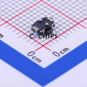 TS-1186E-C-A Tactile Switch SMD Switch Single Pole Single Throw Rectangle Button 2.6N Horizontal Mount - Product Image 2