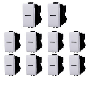 Interrupteur à bouton-poussoir Gloca 1P 16A 220V, borne à vis en plastique IP40 pour la série Matix - Product Image 1