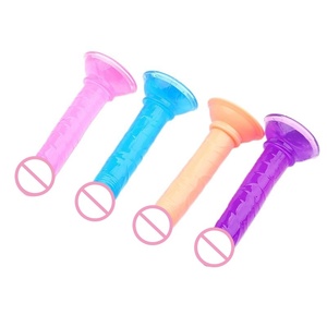 Beliebter Großer Kristall-Silikon-<span class=keywords><strong>Dildo</strong></span>-Vibrator mit G-Punkt-Stimulation Realistisches Weiches Sexspielzeug für Frauen - Product Image 3