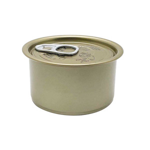 กระป๋องอาหารแบบสองชิ้นทำจากเหล็กวิลาด พิมพ์ออฟเซ็ต พร้อมฝาเปิดแบบดึง - Product Image 2
