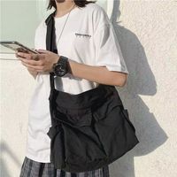 Sac fourre-tout en toile pour femme, style rétro, grande capacité, avec fermeture éclair, pour le travail ou les loisirs