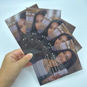 Custom Paper Board Beautiful 150X100mm 400gsm Cartoon Eco-friendly Perfect Happy Mother's Day Gift Thank You Cards for Cosmetic - Product Image 3