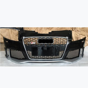 TTRS <span class=keywords><strong>TTS</strong></span> TT 8J becquet de lèvre avant fibre de carbone voiture de sport convertible 08-14 pour <span class=keywords><strong>Audi</strong></span> TT transfert d'eau PVA pare-chocs avant - Product Image 3