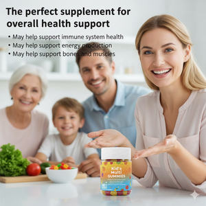 Vegan Çocuk Multivitamin Jelibonları Organik, <span class=keywords><strong>D</strong></span>, C ve K Vitaminleri ile, Yeni Yürümeye Başlayan Çocuklar İçin Gerçek Meyveli Jelibon Vitaminler, Tam Gıda Multivitamin - Product Image 3