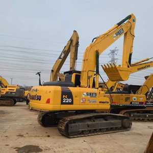 Excavadora de 22 toneladas 220-8, excavadora de cadenas Komatsu Pc220 de segunda mano, muy vendida - Product Image 4