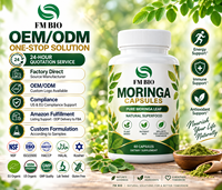 Capsules de Moringa Premium, Formule Super Alimentaire Riche en Nutriments, Fabricant de Capsules de Moringa en Marque Blanche OEM