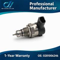 Válvula Reguladora de Presión de Combustible DRV para Common Rail 0281006246 Nueva con 1 Año de Garantía para 5 F10 7 F01 X5 E70 X6 E71 Diésel