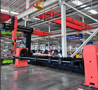 Station de travail robotisée de soudage industrielle à bras articulé automatique