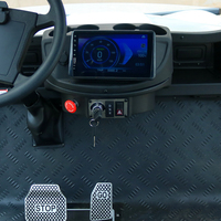 Voiturette de golf 2 places au design premium, batterie Li-ion, chargeur intelligent, panneau solaire, batterie sans entretien, autonomie de 100 km