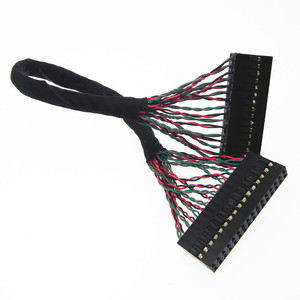 Câble d'affichage LVDS Dupont 50 broches, longueur personnalisée, faisceau de câblage avec connecteur Dupont pour panneau tactile de contrôle industriel et pilote d'écran TV - Product Image 6
